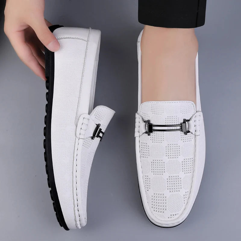 Italienischer Herrenloafer – Handgefertigt aus echtem Leder
