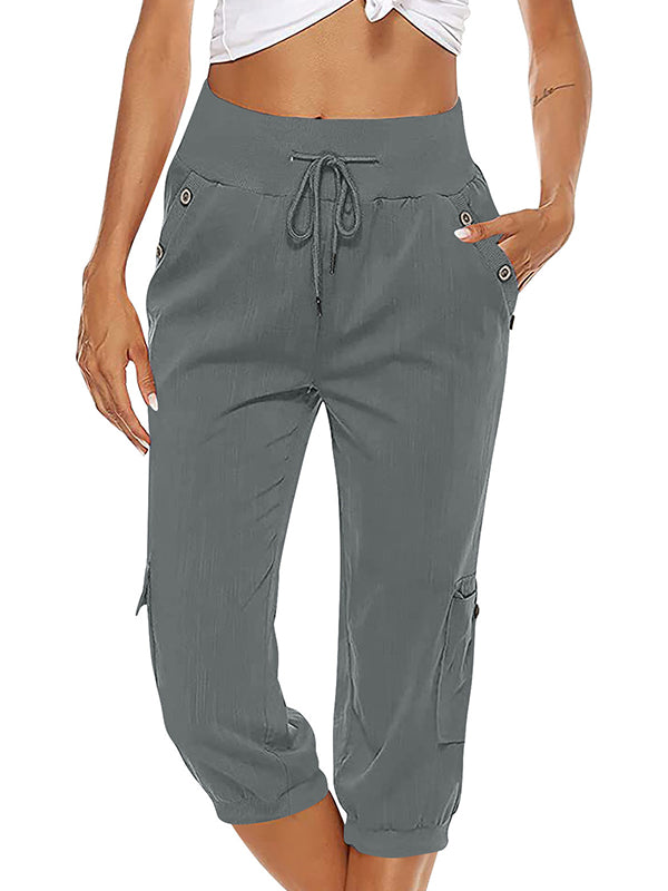 Jana – Freizeithose Damen – Bequem mit Elastischem Bund und Praktischen Taschen