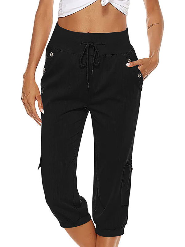 Jana – Freizeithose Damen – Bequem mit Elastischem Bund und Praktischen Taschen
