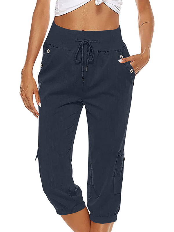 Jana – Freizeithose Damen – Bequem mit Elastischem Bund und Praktischen Taschen