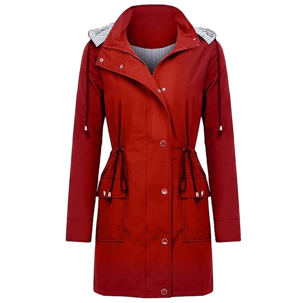 Juliana – Regenjacke Damen – Wasserdicht & Stylisch mit Kapuze 7