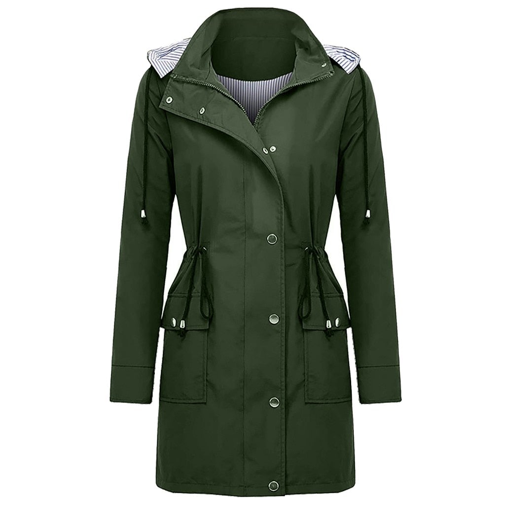 Juliana – Regenjacke Damen – Wasserdicht & Stylisch mit Kapuze 9