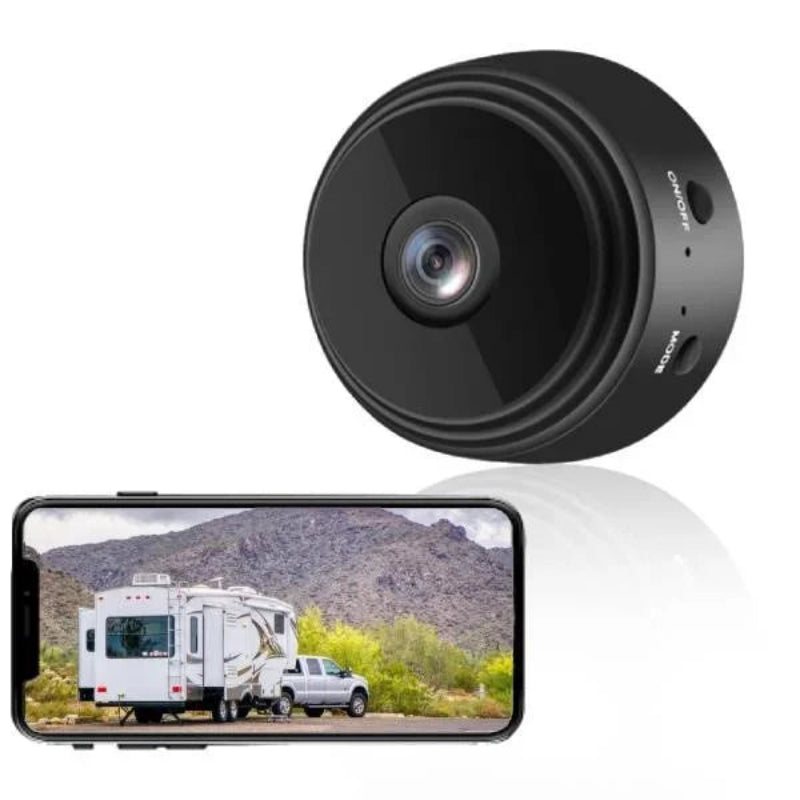 Kabellose Rückfahrkamera – Full HD mit Infrarot-Nachtsicht – Ideal für Wohnmobile und Anhänger