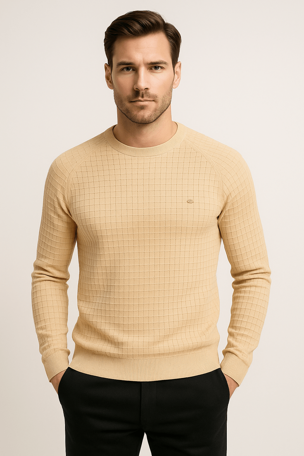 Karl – Sweatshirt Herren – Lässig & Komfortabel mit Strukturiertem Design