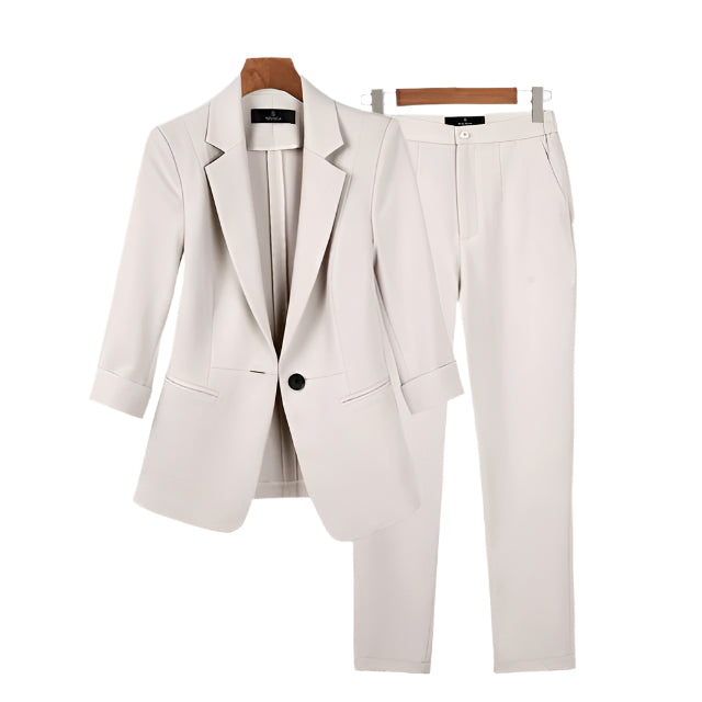 Karol – Blazer Set Damen – Klassisch & Elegant