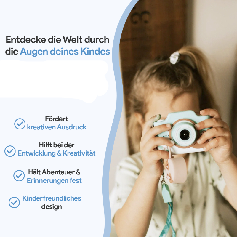 Kinderkamera – Kreativ & Fantasieanregend – Perfekt für kleine Entdecker