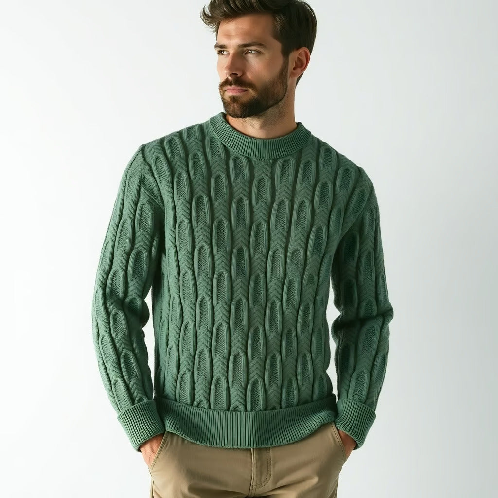 Klassischer Herren Strickpullover – Zeitlos & Warm