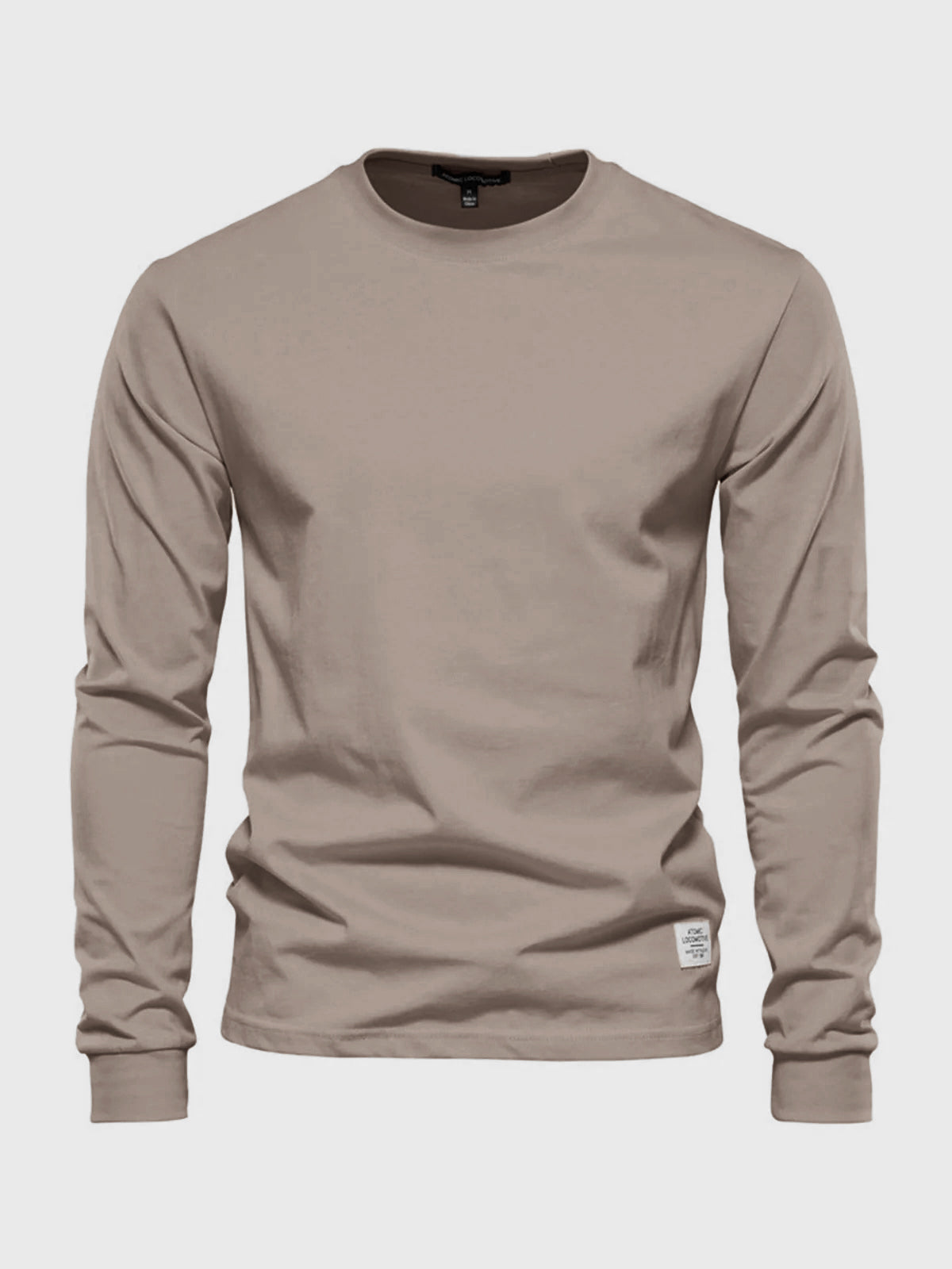 Klassisches Langarmshirt aus Baumwolle für Herren – Bequem & Vielseitig