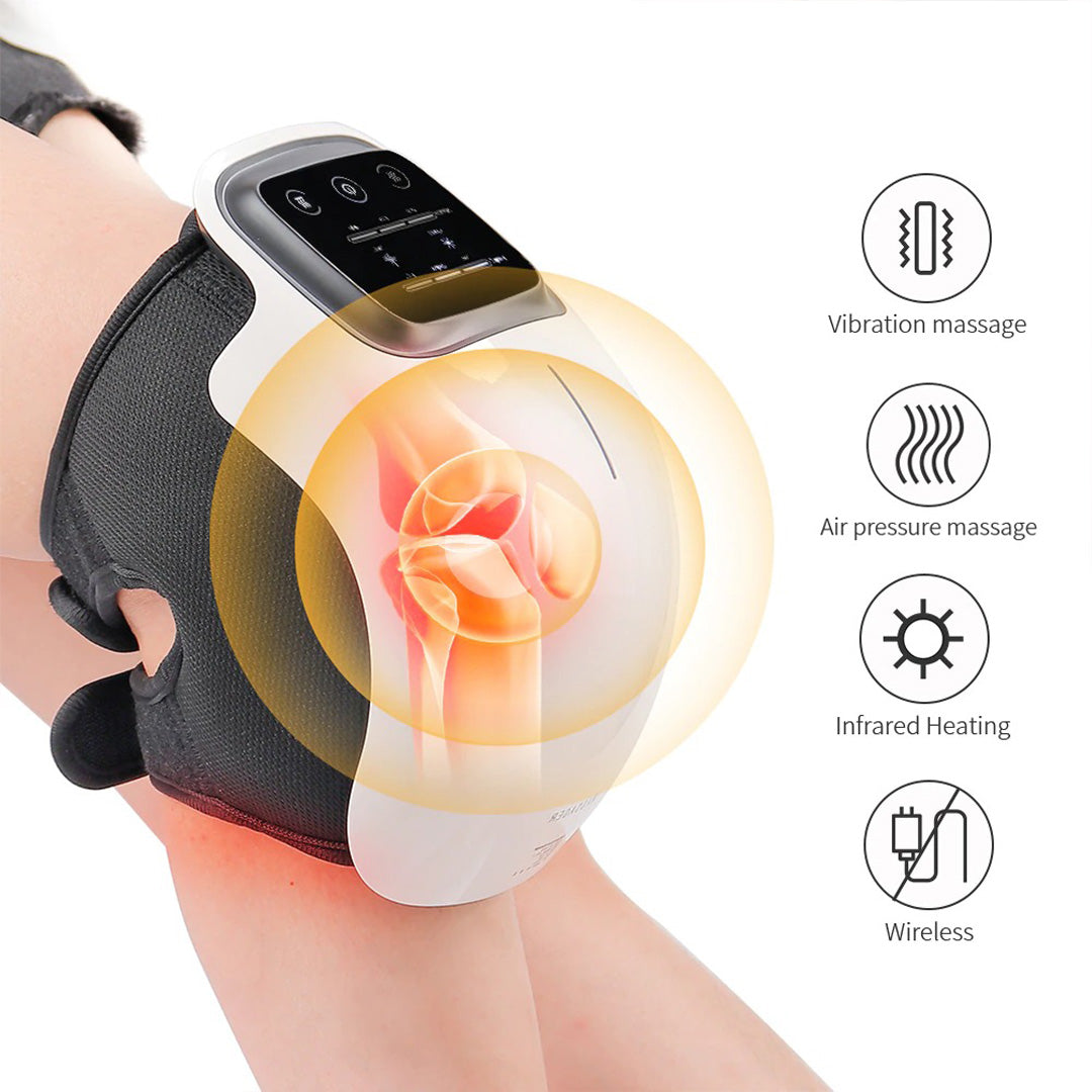Knie Massagegerät – Wärme- und Vibrationsmassage – Effektive Schmerzlinderung & Mobilitätssteigerung