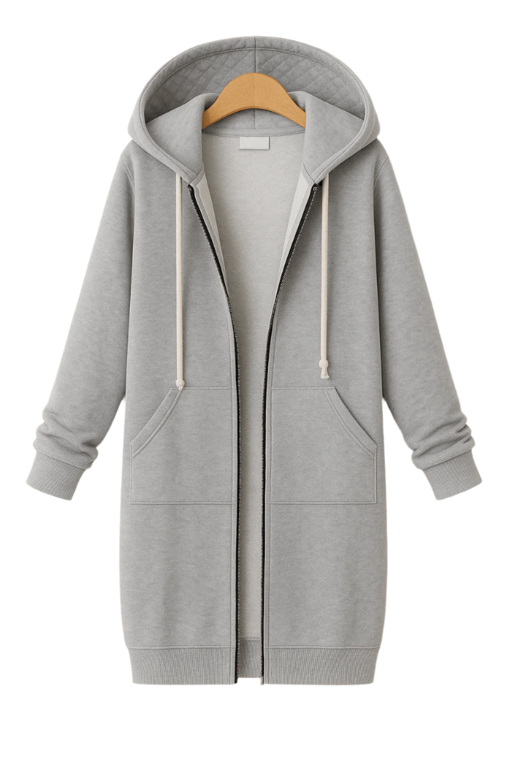 Knielanger Hoodie Damen – Bequem & Stilvoll – Ideal für Freizeitlooks 5