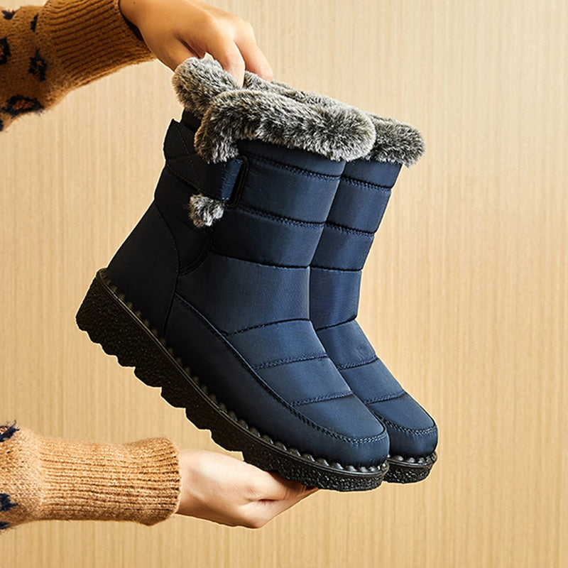 Komfortabel – Damen Winterschuhe – Atmungsaktiv & Gefüttert für Kalte Tage 1