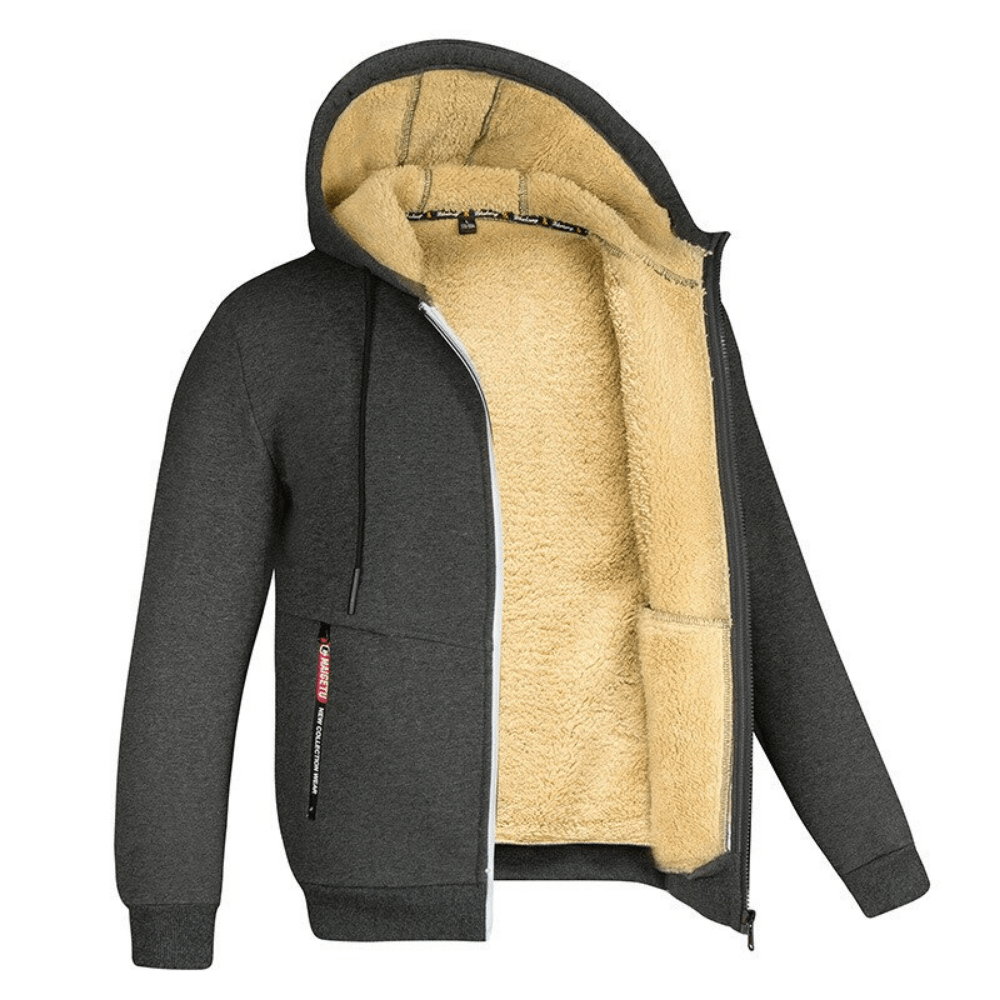 Kris – Gefütterter Herren Hoodie – Bequem & Warm für Kalte Tage