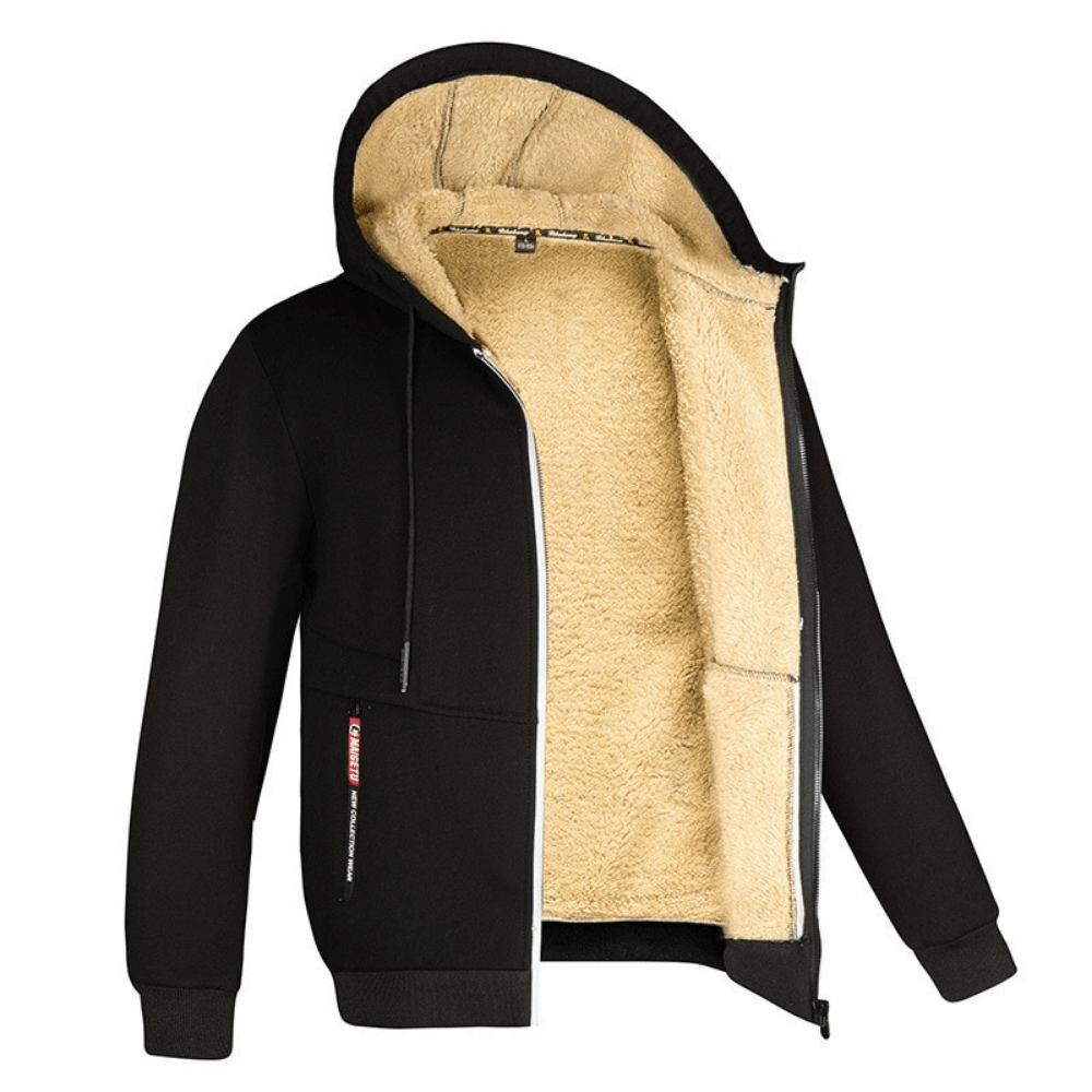 Kris – Gefütterter Herren Hoodie – Bequem & Warm für Kalte Tage
