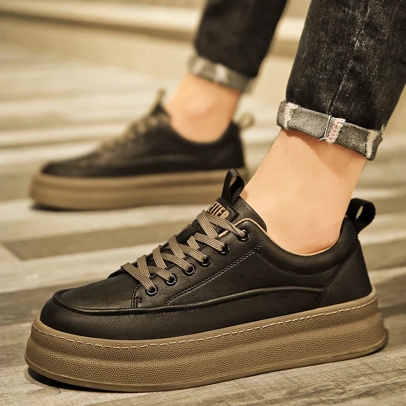 Leder Herren Sneaker – Eleganter Komfort für jeden Anlass