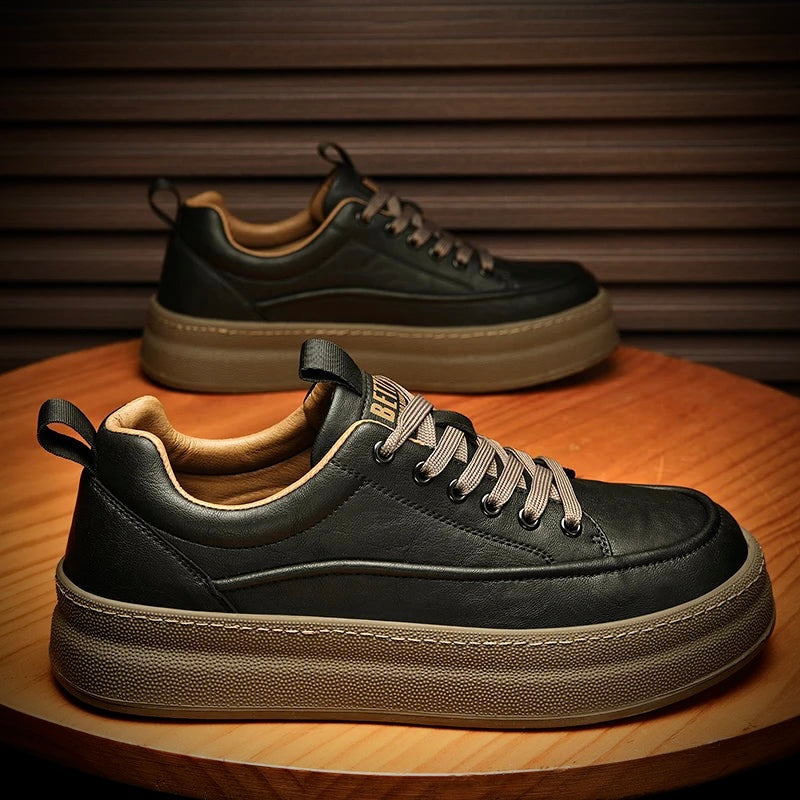 Leder Herren Sneaker – Eleganter Komfort für jeden Anlass