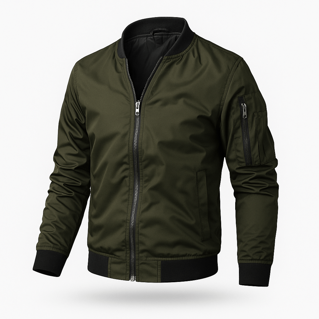 Leichte Bomberjacke für Herren – Stilvoller Schnitt – Bequem und vielseitig