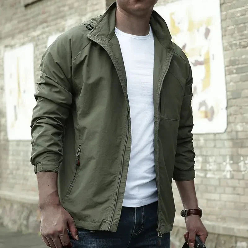 Leichte Übergangsjacke für Herren – Stilvoll & Bequem