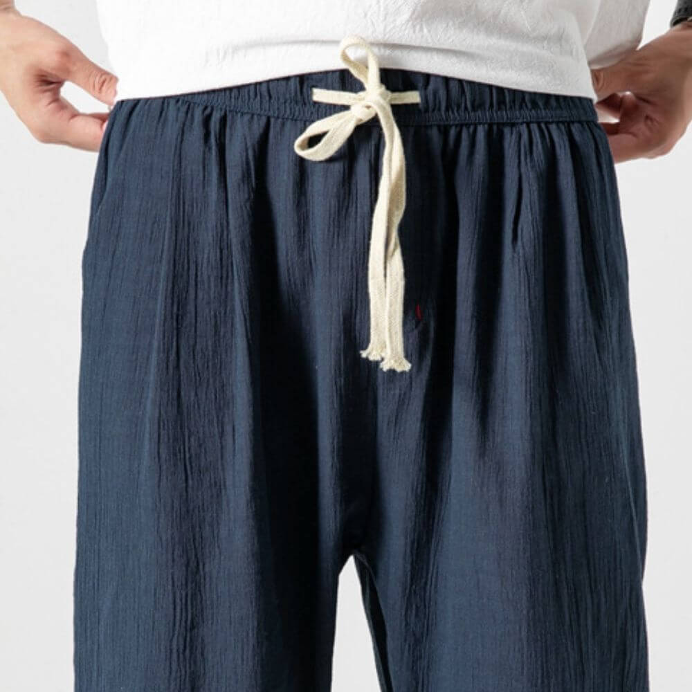 Leinen Hose Herren – Leichte Komforthose – Atmungsaktiv & Bequem 1