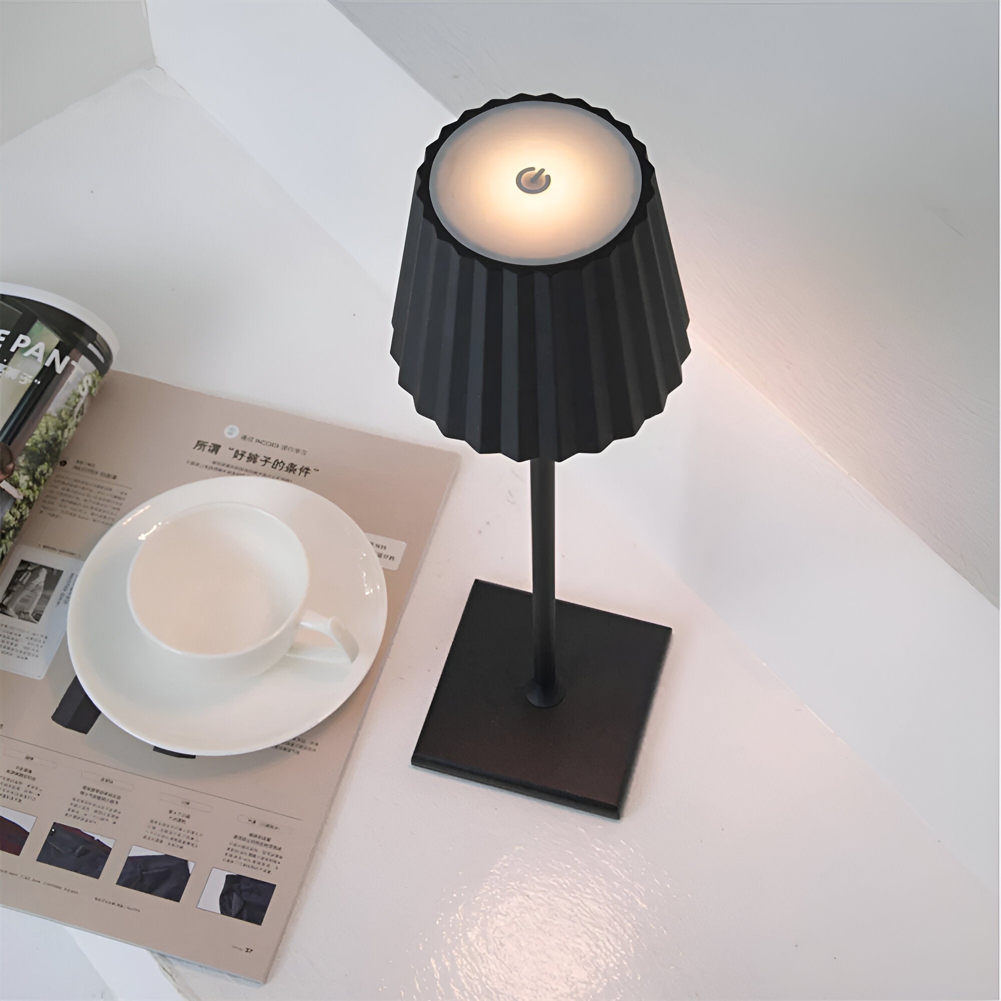 Lumina – Kabellose LED-Tischlampe mit Touchfunktion & Akku