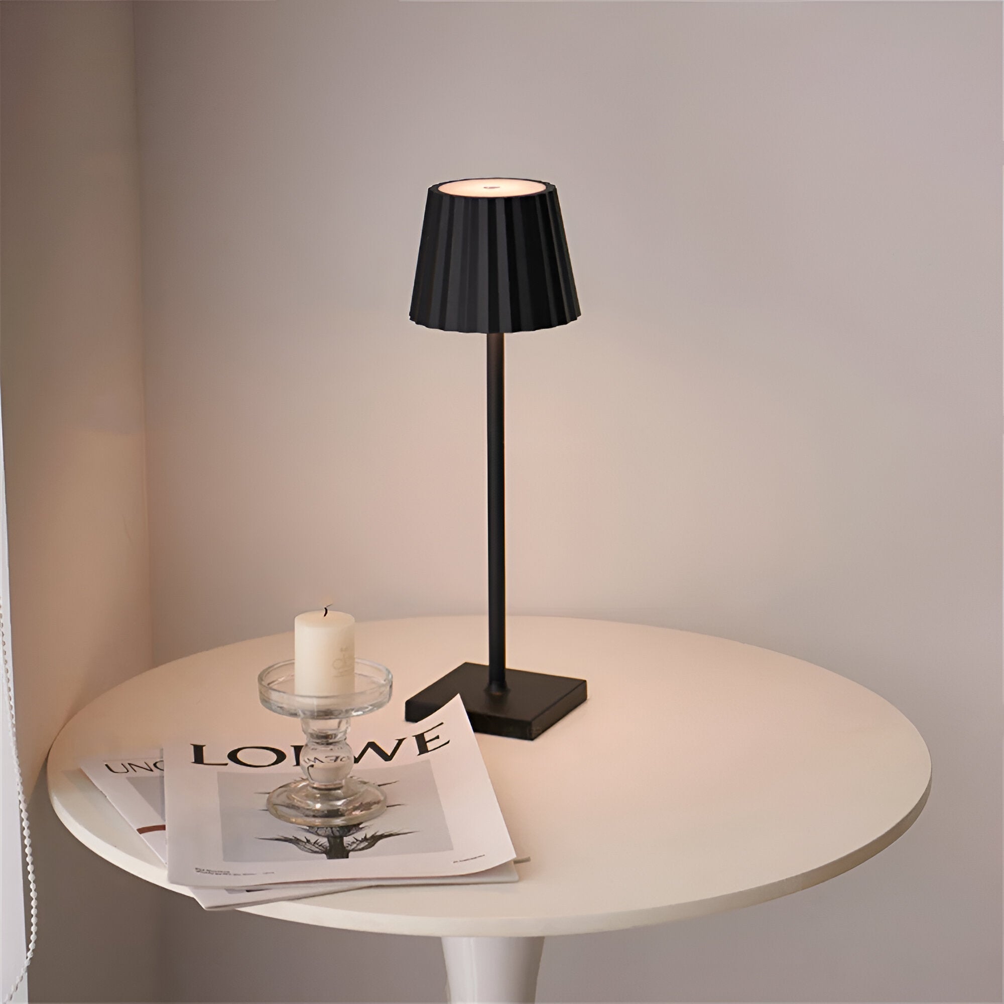 Lumina – Kabellose LED-Tischlampe mit Touchfunktion & Akku