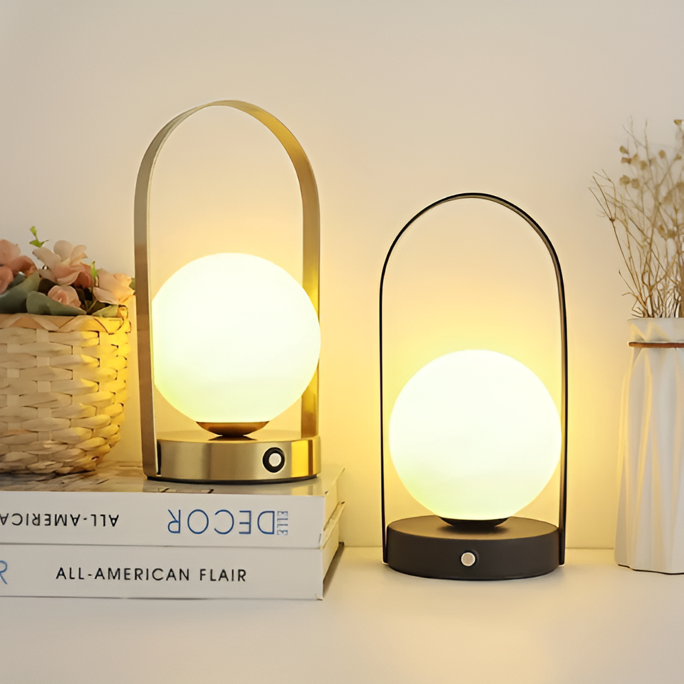 LumoSphere – Kabellose LED-Kugellampe mit Touch-Steuerung