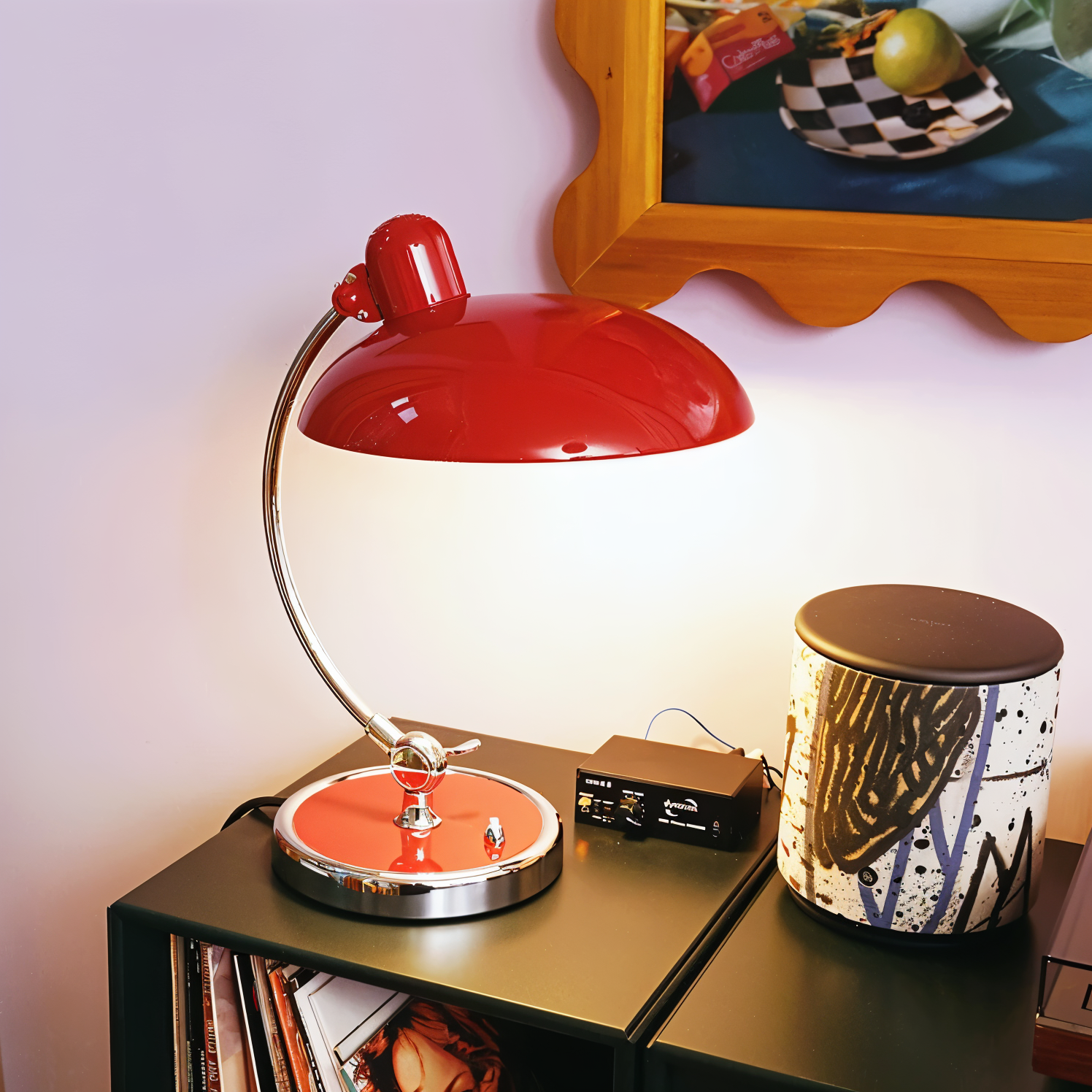 Lunera – Verstellbare Tischlampe im Vintage-Stil aus Eisen