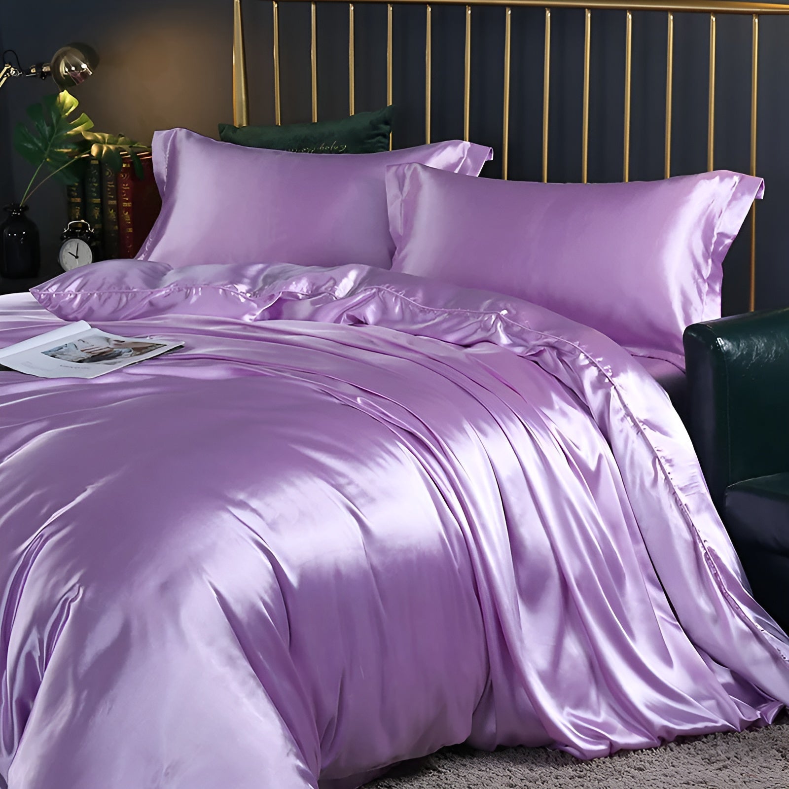 LuxeVio Silk Bettwäsche – Für luxuriöse Nächte in reiner Maulbeerseide