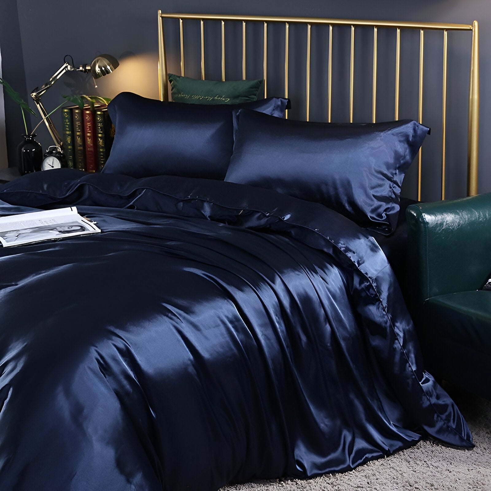 LuxeVio Silk Bettwäsche – Für luxuriöse Nächte in reiner Maulbeerseide