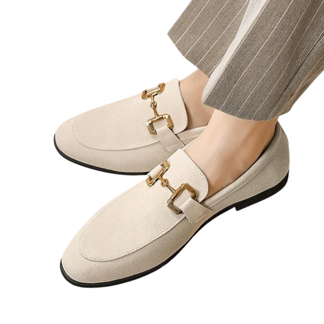 Luxuriöse Herren – Wildleder Loafers Schwarz – Eleganz & Komfort