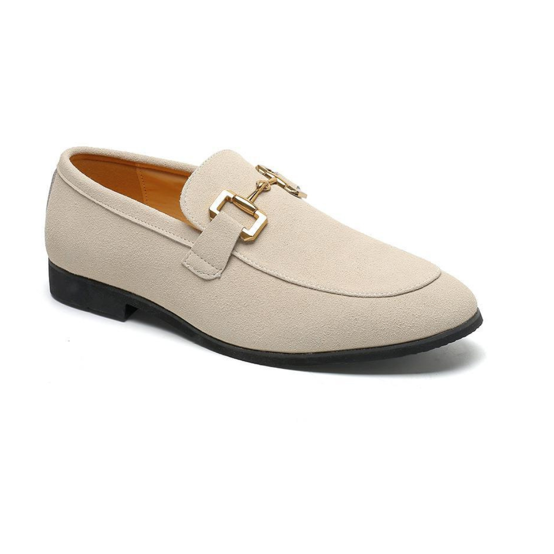 Luxuriöse Herren – Wildleder Loafers Schwarz – Eleganz & Komfort