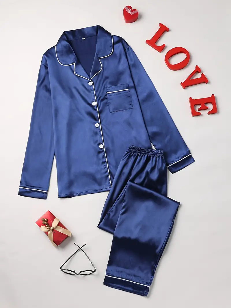 Luxuriöses Pyjama-Set für Damen – Bequem & Elegant