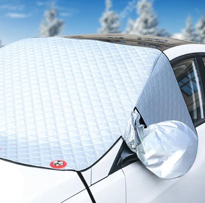 Magnetische Frostschutzabdeckung – Robuste & Platzsparende Winterlösung – Für PKWs, Vans und SUVs