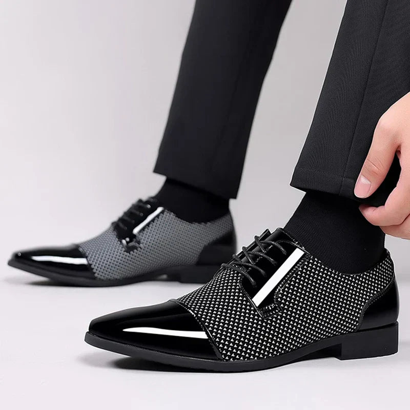 Malik – Strass Schuhe für Herren – Elegant & Bequem