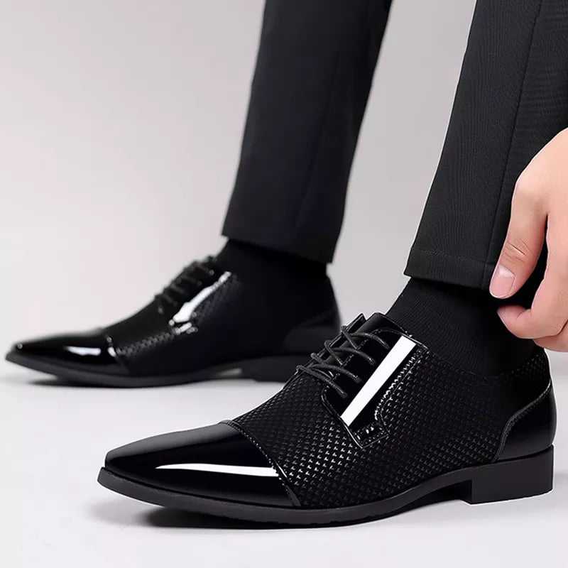Malik – Strass Schuhe für Herren – Elegant & Bequem