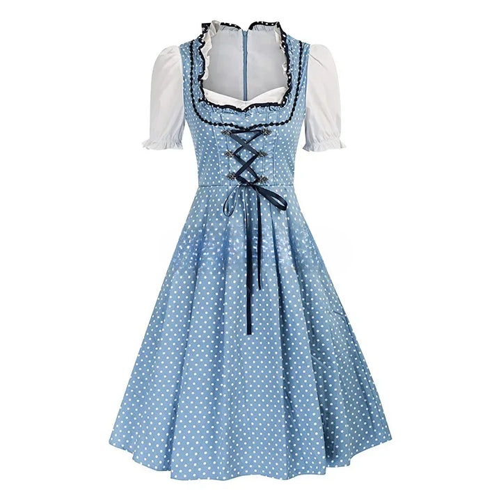 Mathilde – Traditionelles Trachtenkleid – Elegante Stickerei & Schmeichelhafte Silhouette