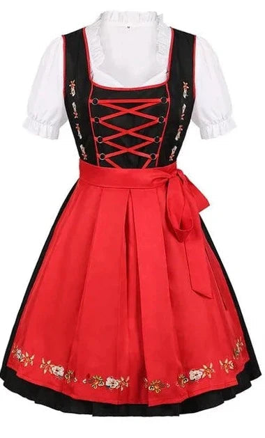 Mathilde – Traditionelles Trachtenkleid – Elegante Stickerei & Schmeichelhafte Silhouette