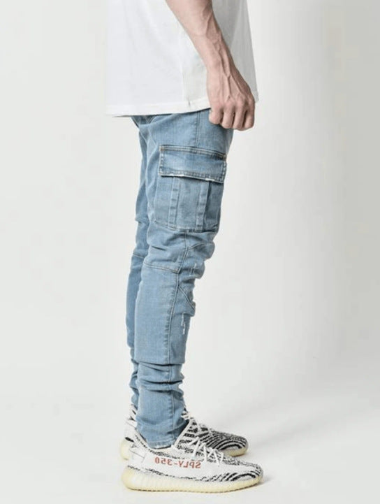 Modern Fit Herren Jeans – Strapazierfähig mit Seitentaschen – Bequem & Vielseitig