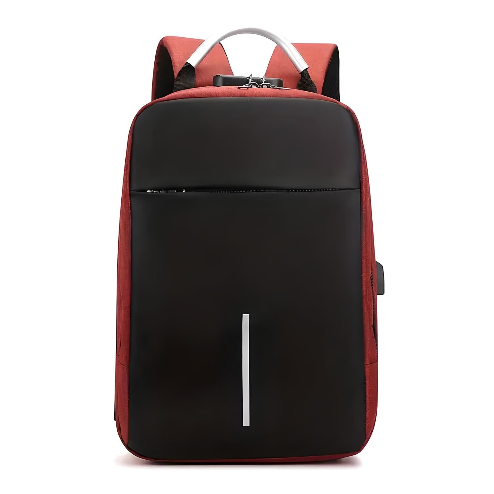 Modern – Reiserucksack – Gepolstert mit USB-Anschluss & Sicherem Codeschloss