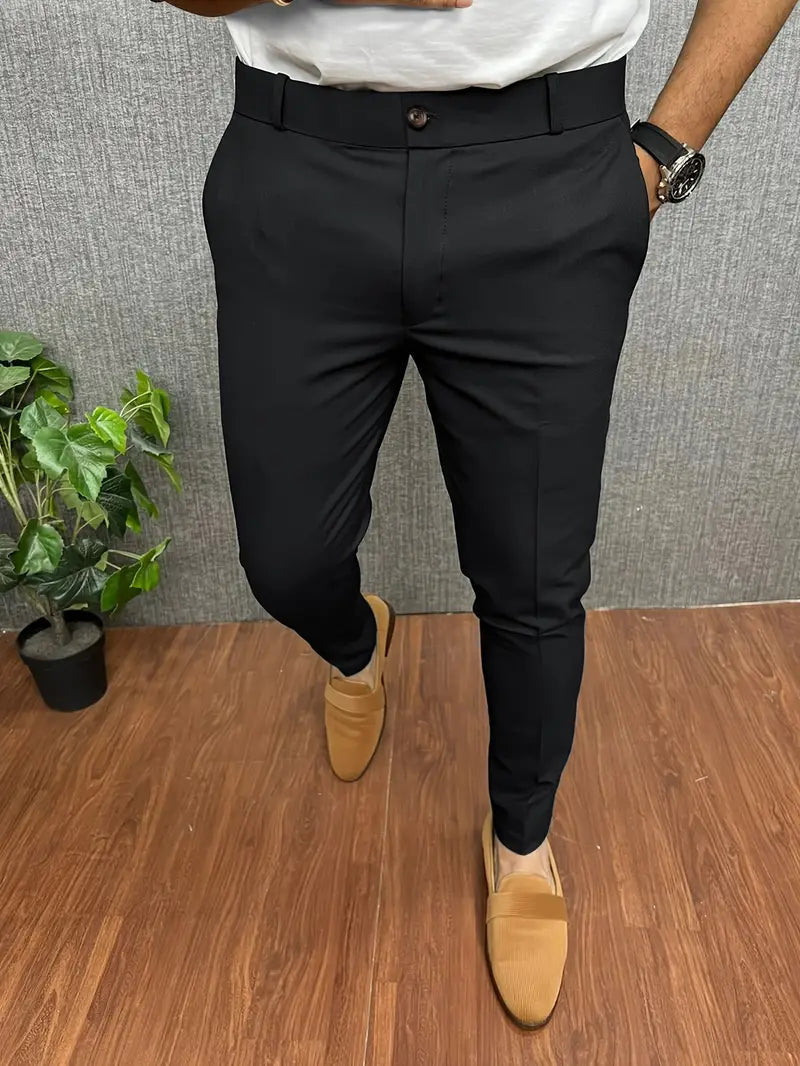 Moderne Herren Hose – Schmaler Schnitt – Stilvoll & Komfortabel