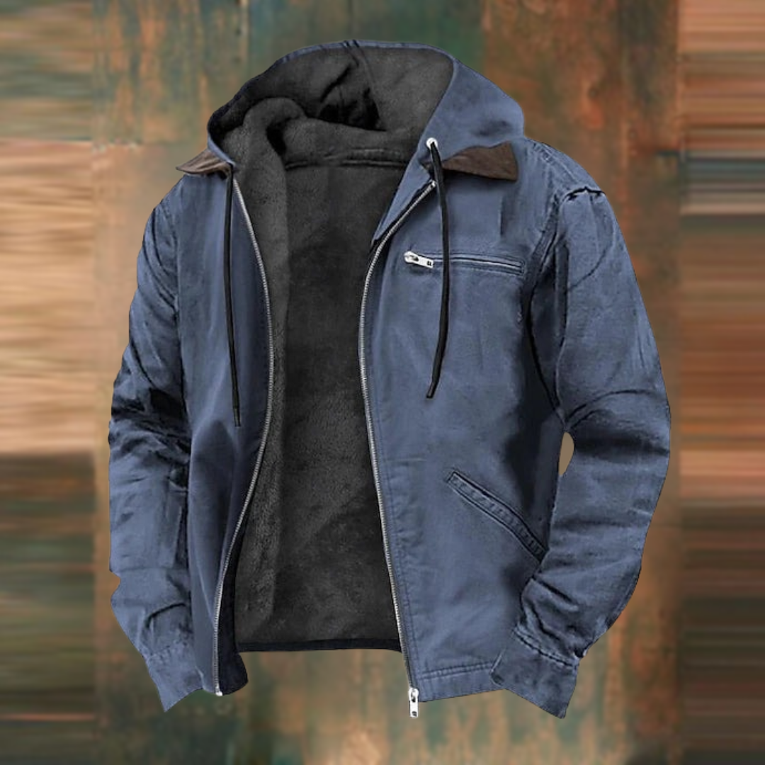 Moderne Kapuzenjacke für Herren – Stylisch & Funktional für Kaltes Wetter 2