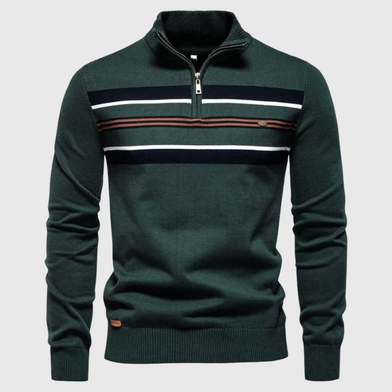 Moderno – Herrenpullover mit Reißverschluss – Modernes Design & Vielseitig