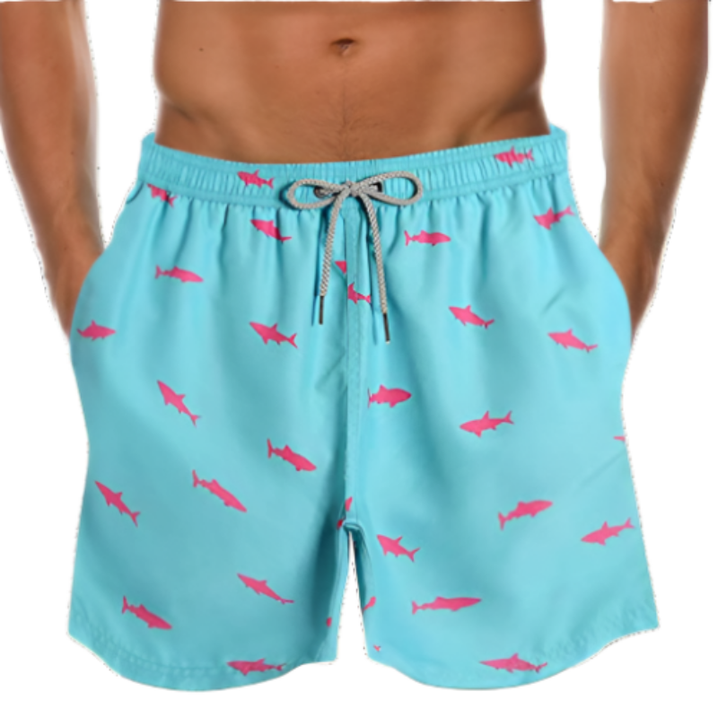 Ocean Breeze – Herren Strandshorts – Atmungsaktiv & Komfortabel