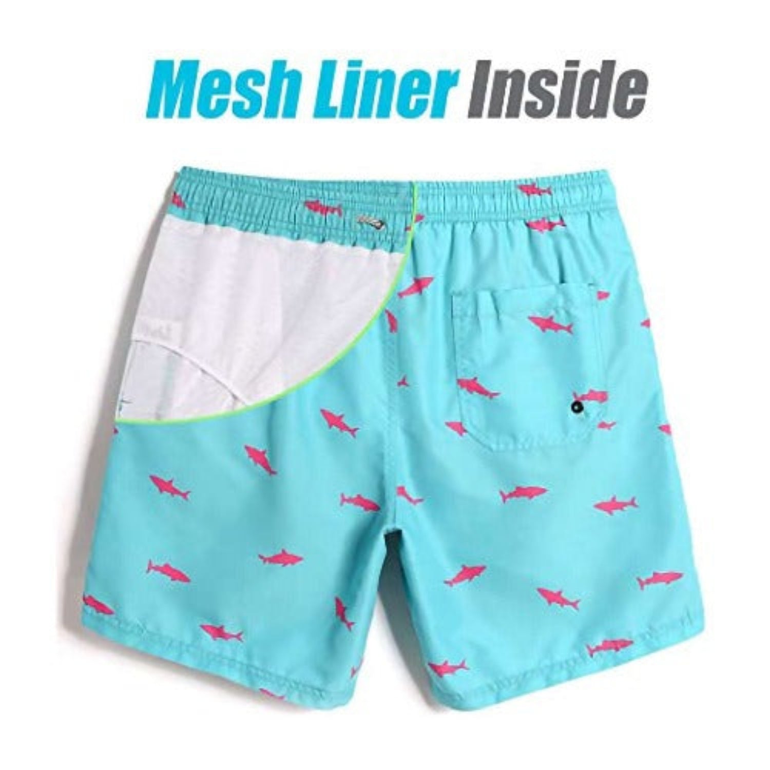 Ocean Breeze – Herren Strandshorts – Atmungsaktiv & Komfortabel