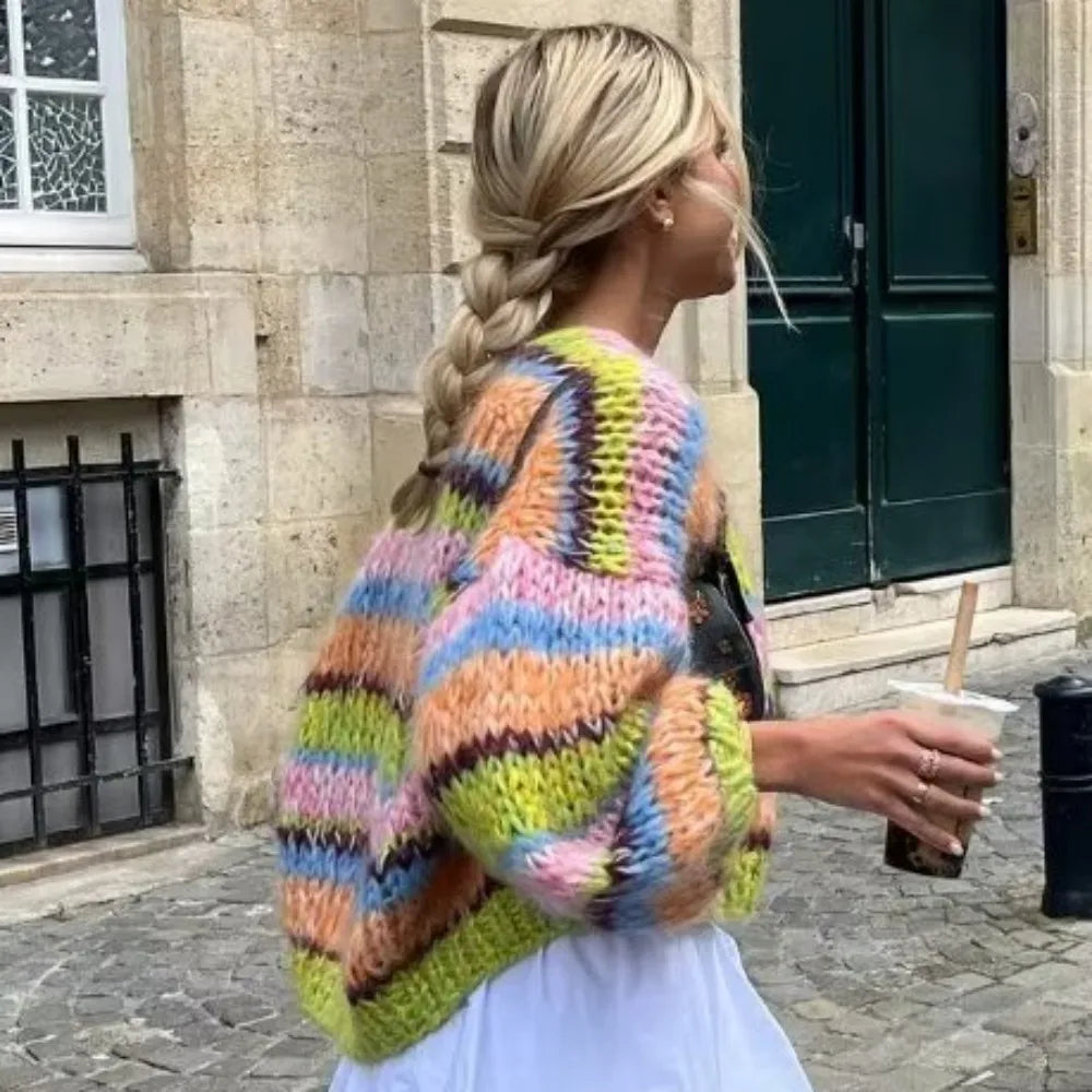 Offene Strickjacke für Damen – Stilvoll & Vielseitig