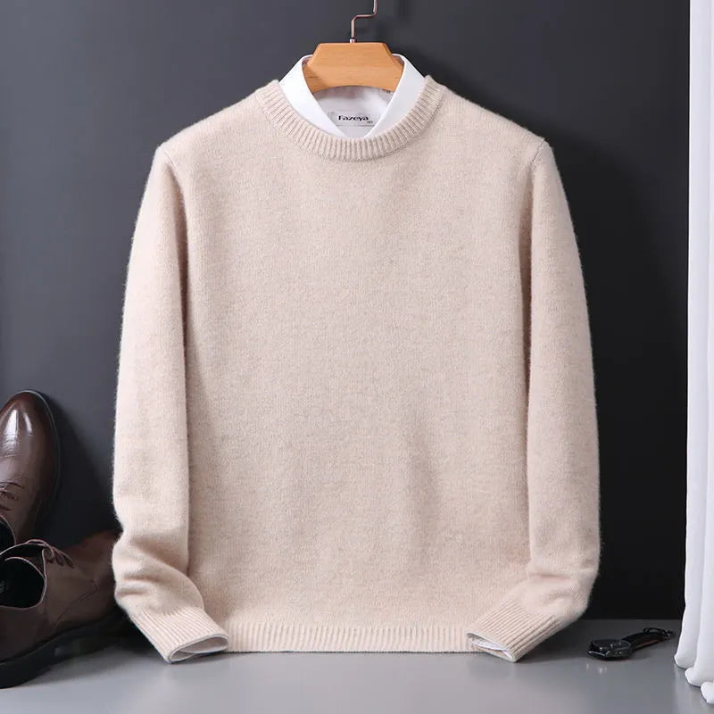Oliver – Kaschmir Pullover Herren – Luxuriös & Zeitlos in Schwarz