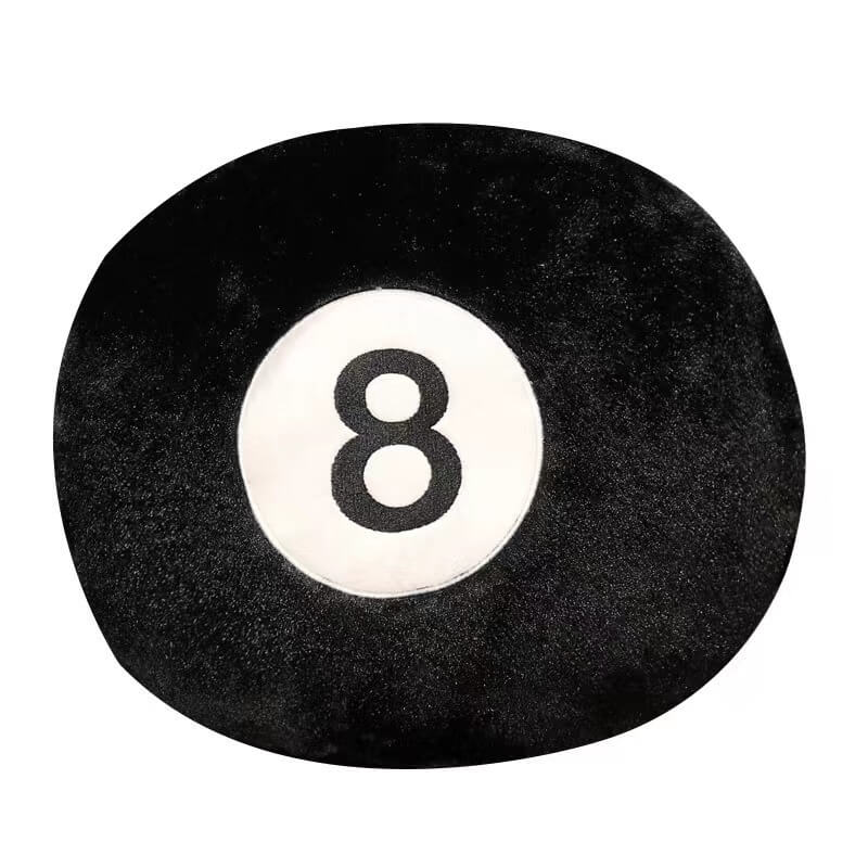 Orbello – Rundes 8-Ball Deko-Kissen mit Kult-Charakter