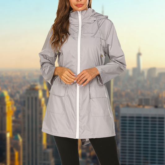 Outdoor Essentials – Damen Regenjacke – Wasserdicht & Atmungsaktiv