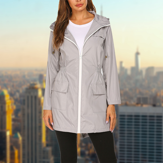 Outdoor Essentials – Damen Regenjacke – Wasserdicht & Atmungsaktiv