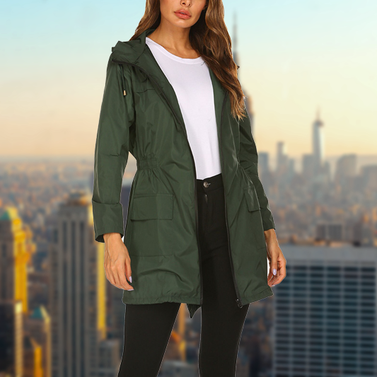Outdoor Essentials – Damen Regenjacke – Wasserdicht & Atmungsaktiv