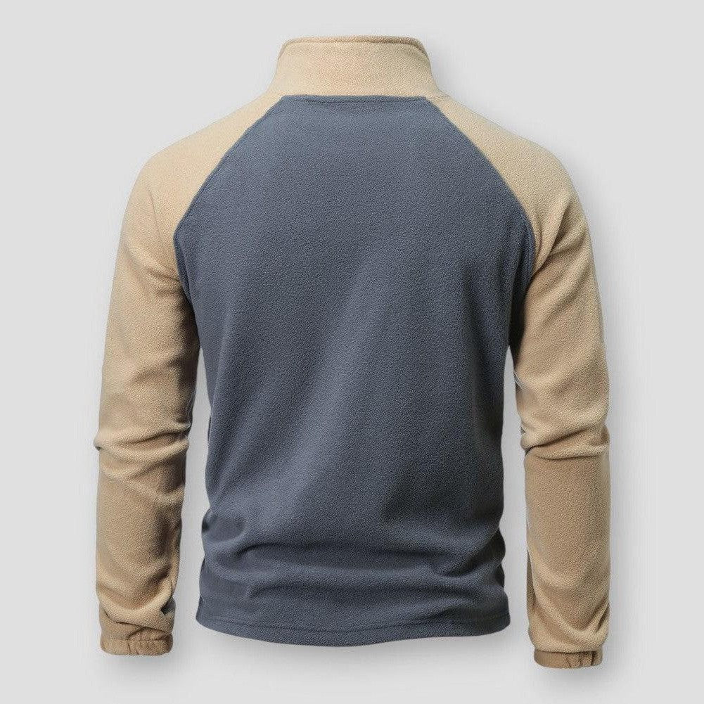 Outdoor Essentials – Herren Fleece Pullover – Wärmend & Vielseitig